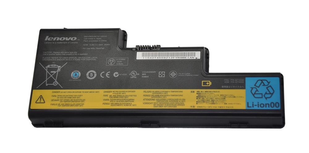 42T4655 | IBM Lenovo 9-Cell Li-Ion Battery 37++ for ThinkPad W700