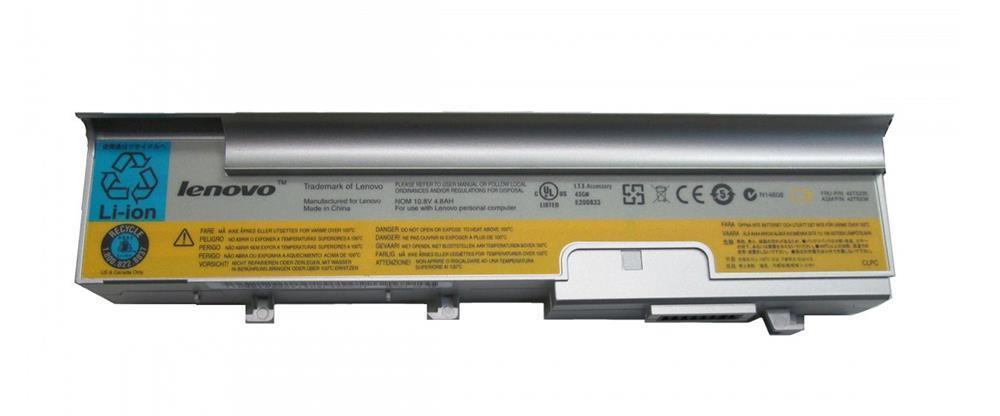 42T4672 | IBM Lenovo 10.8V 4400mAh 6-Cell Li-Ion Battery Pack for 3000 N200 N200 Series (14-inch Wide)