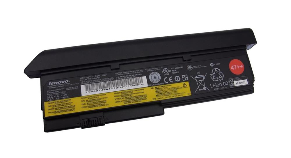 42T4697 | IBM Lenovo 9-Cell Li-ion Battery 47++ for ThinkPad X200 X300