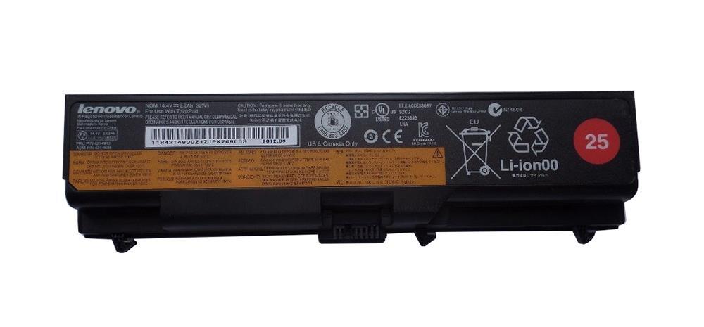 42T4765 | IBM Lenovo 4-Cell Li-Ion Battery 25 for ThinkPad SL410 SL510 Series