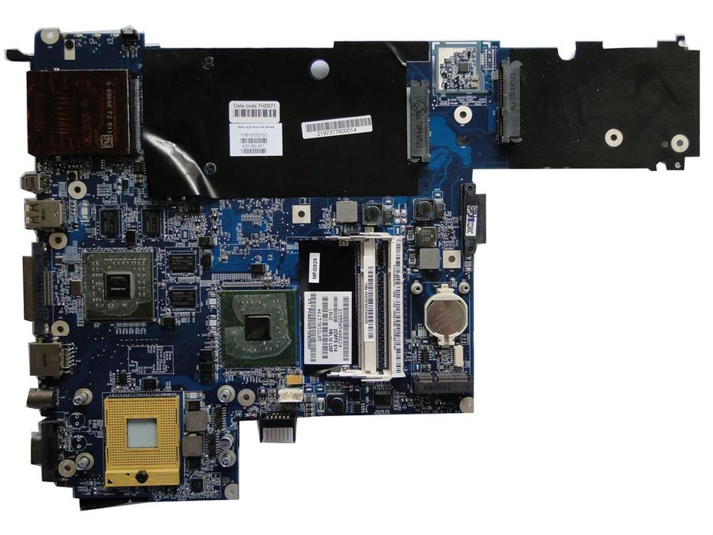 430180-001 | HP System Board (MotherBoard) for Pavilion dv8200 dv8300 and dv8400 Series Notebook PC