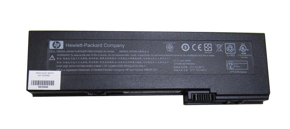 436426-351 | HP 6-Cell 11.1v 44Wh Laptop Battery for 2710p Notebook PC