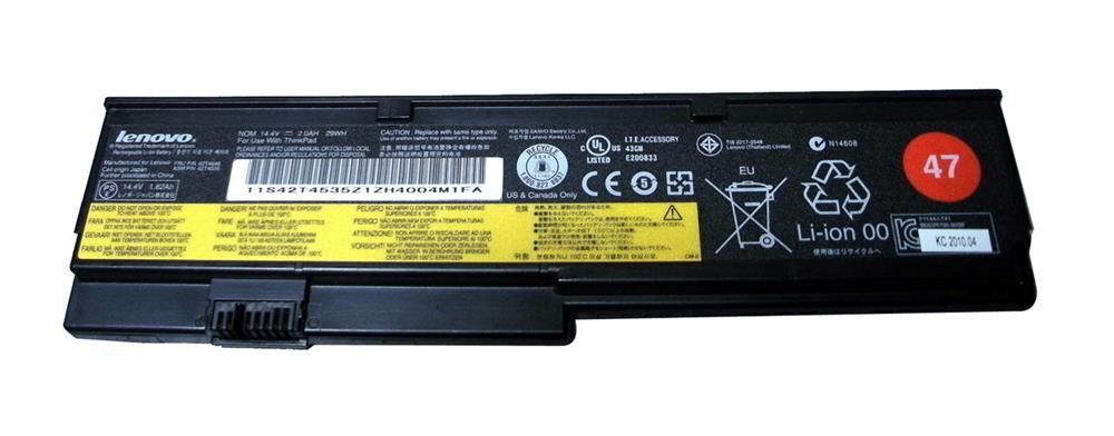 43R9253 | IBM Lenovo 4-Cell Li-Ion ThinkPad Battery 47 ThinkPad X200 Series