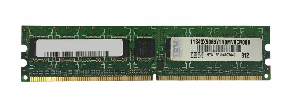 43X5065 | IBM 1GB (2x512MB) DDR2 ECC PC2-6400 800Mhz Memory