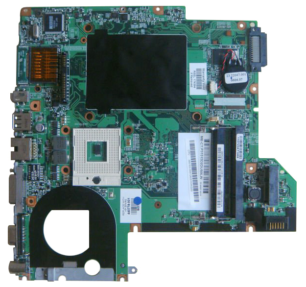 440778-001 | HP System Board (Motherboard) Intel GML Chipset for Presario V3200 DV2000 Series Notebook