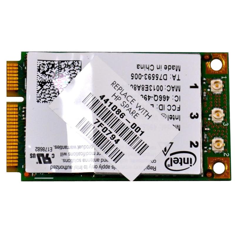 441086R-001 | HP 4965AGN Mini PCI-Express 54G 802.11a/b/g/n High Speed Wireless LAN (WLAN) Network Interface Card