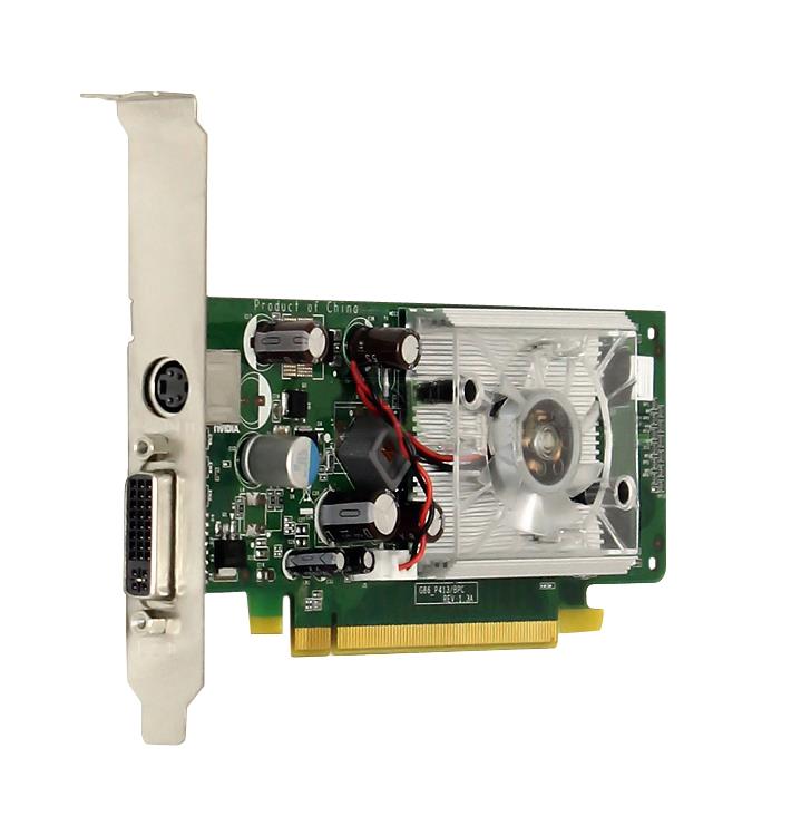 445681-001 | HP Nvidia GeForce 8400GS PCI-Express x16 256MB 400MHz DVI / TV Out Video Graphics Card