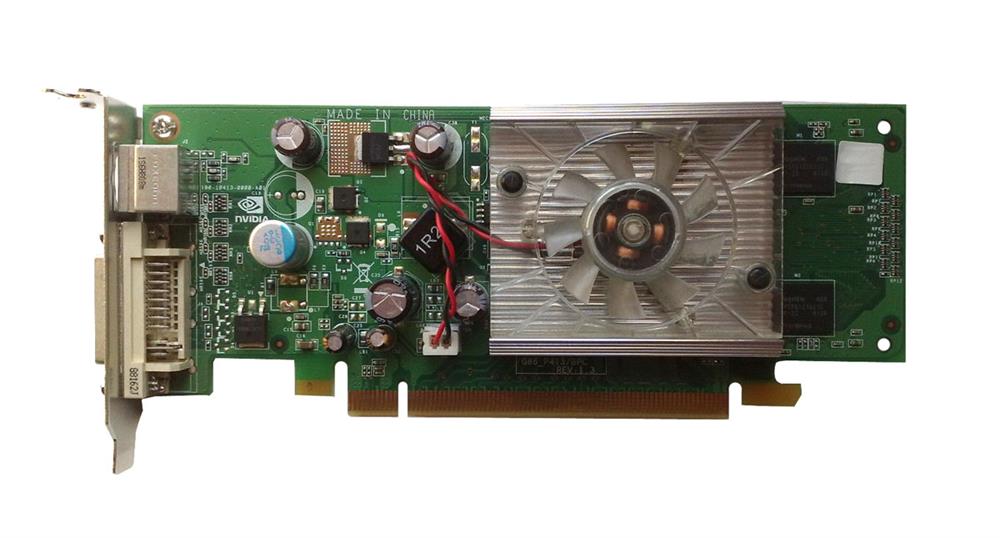 445743-001 | HP Nvidia GeForce 8400GS PCI-Express x16 256MB 400MHz DVI / TV Out Video Graphics Card