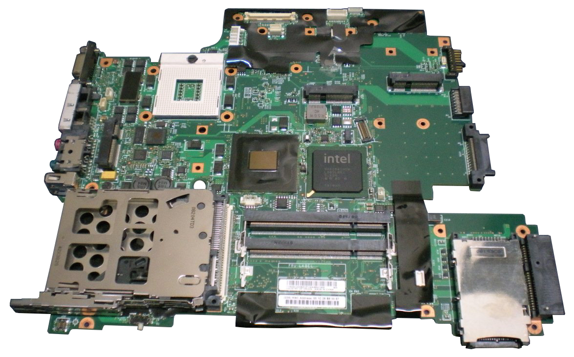 44C3928 | IBM DDR2 2-Slot System Board (Motherboard) for ThinkPad T61 Notebook