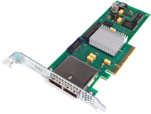 44V4853 | IBM 3GB Dual Port PCI-E X4 SAS Adapter with 1.5GB Cache