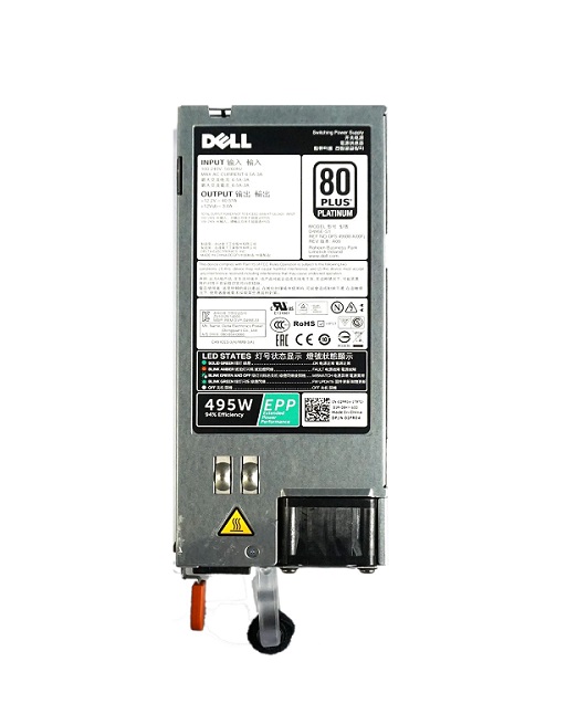 450-AEHE | Dell 495-Watt Redundant Power Supply for PowerEdge R730 R730XD R630