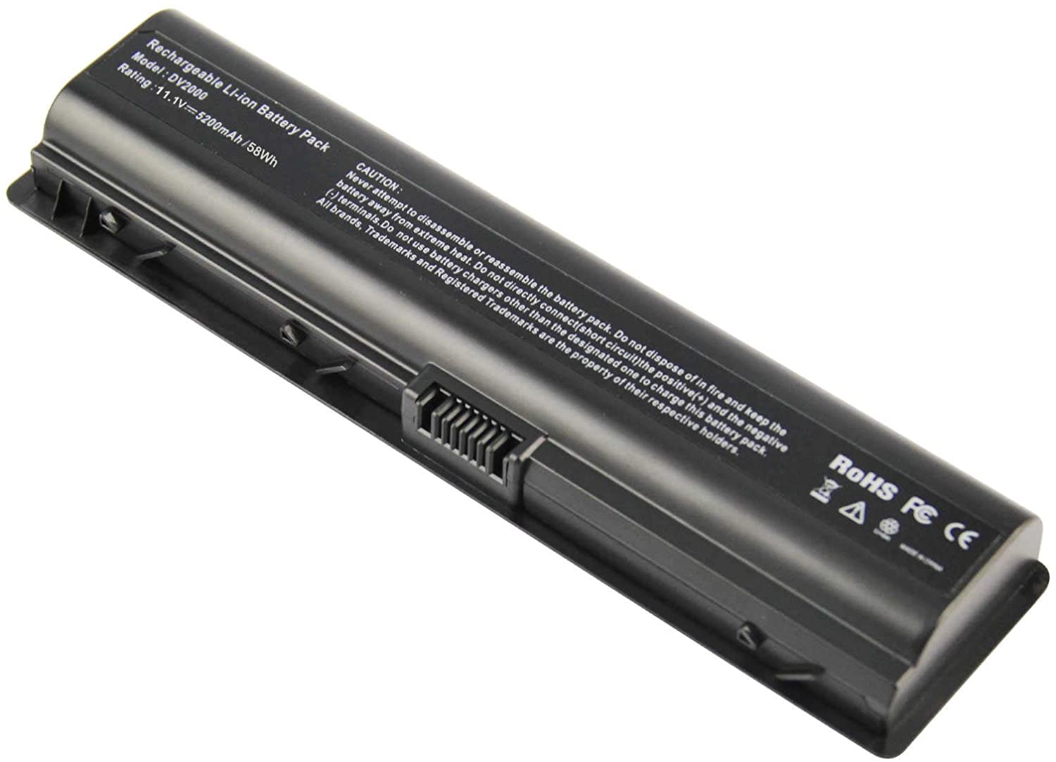 454931-001 | HP 12-Cell Lithium-Ion 10.8v/8800mAH Notebook Battery For Pavilion DV2000/DV6000 and Presario V3000/V6000 Notebook Series