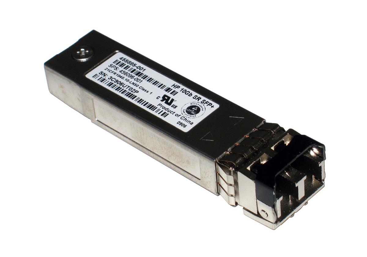 455883N-B21 | HP 10GBase-SR SFP+ 850nm Short Range SFF Transceiver Module