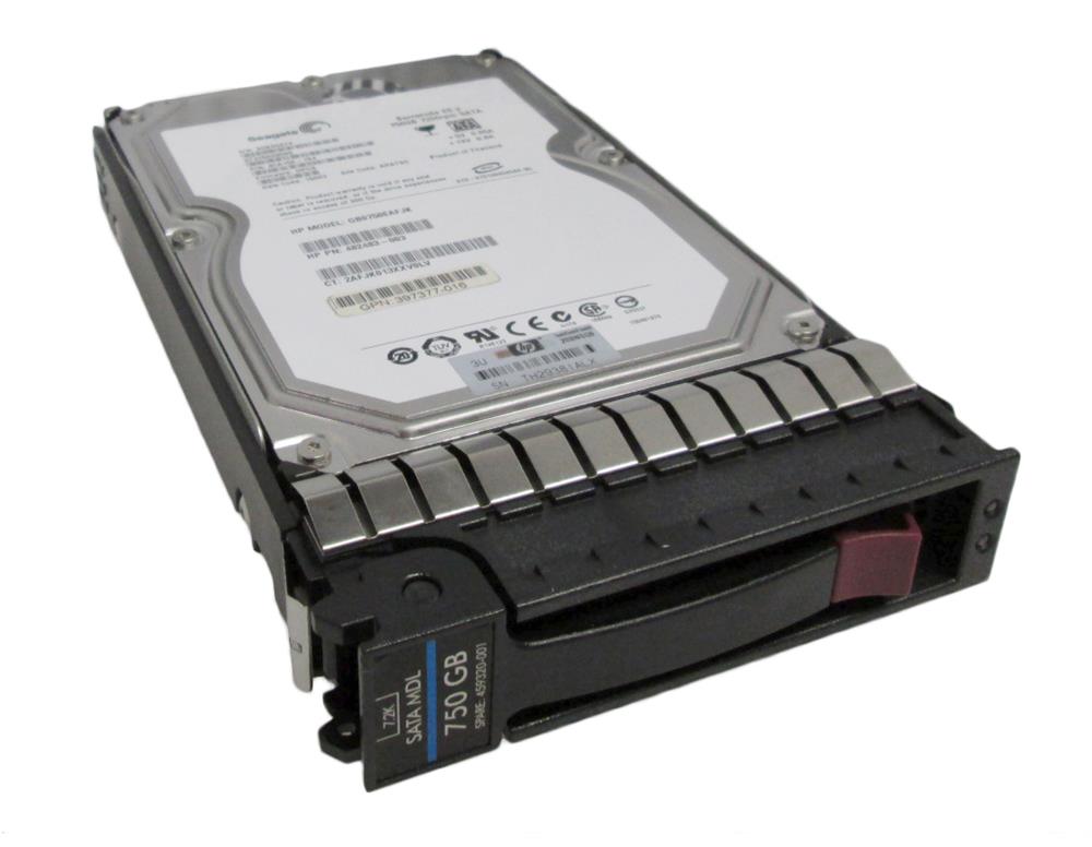 459320R-001 | HP 750GB 7200RPM SATA 3GB/s Hot-Pluggable NCQ MidLine 3.5-inch Hard Drive