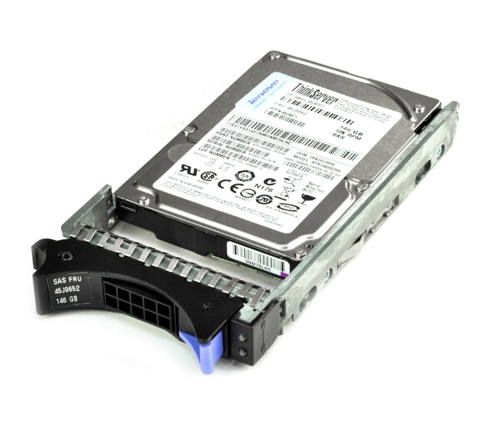 45J9671 | IBM Lenovo 146GB 10000RPM SAS 3GB/s Dual Port Hot-Pluggable 2.5-inch Hard Drive for ThinkServer RS110 and RD120