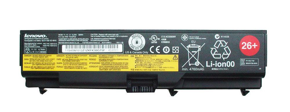 45N1015 | Lenovo 10.8V 4400mAh 6-Cell Battery for ThinkPad T430 T430i