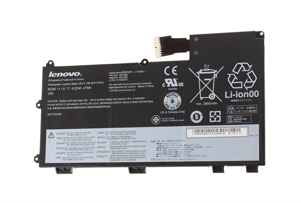 45N1089 | Lenovo 11.1V 4220mAh Li-ion Battery for ThinkPad T430u