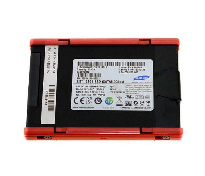 45N8148 | Lenovo 128GB SATA 6Gb/s 2.5-inch Solid State Drive
