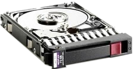 460850-001 | HPE 72GB 10000RPM SAS 3Gb/s SFF 2.5-inch Dual Port Hot-pluggable Hard Drive with Tray