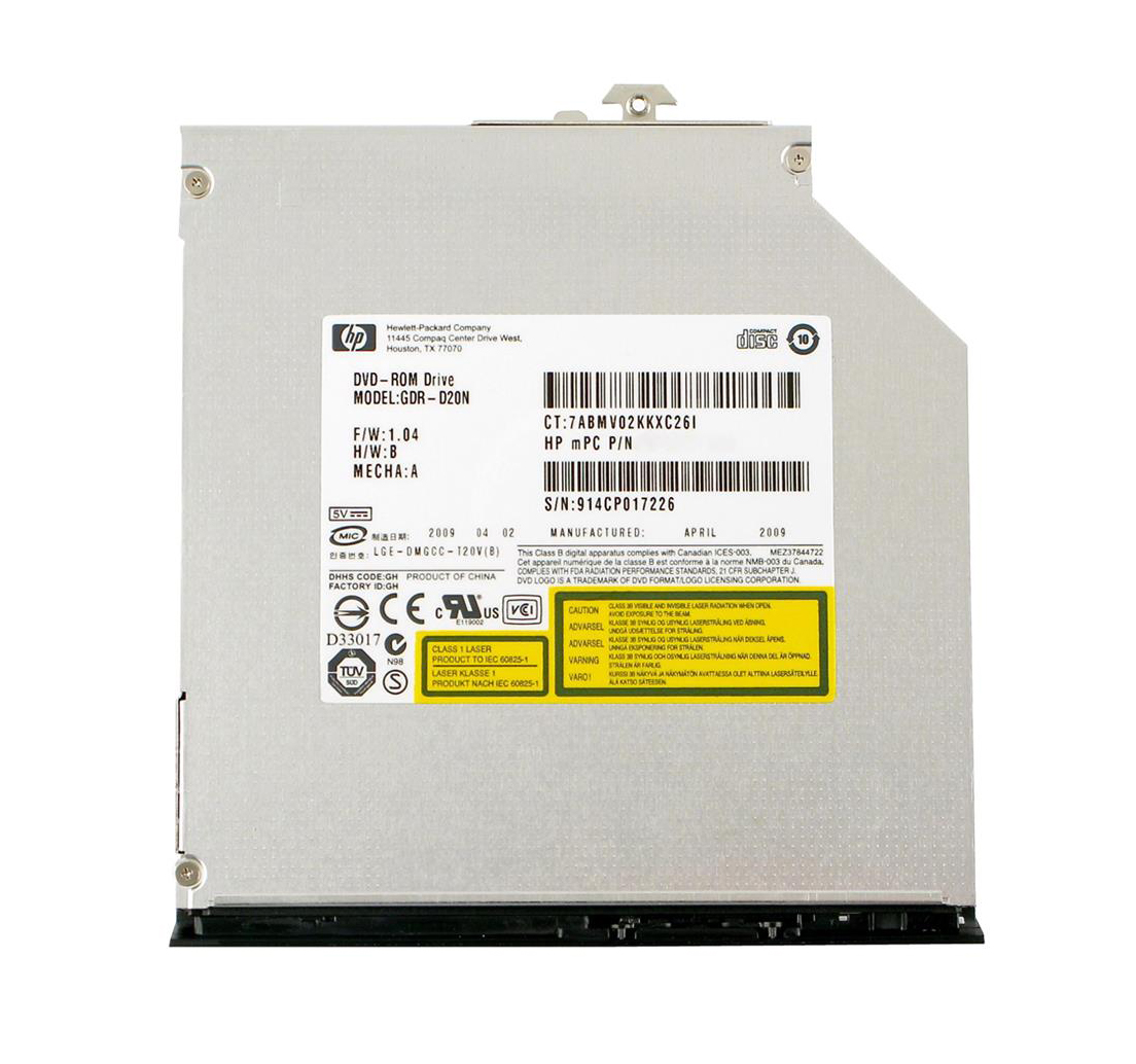 461644-932 | HP 8x Speed DVD-ROM SATA Slim Internal Optical Drive