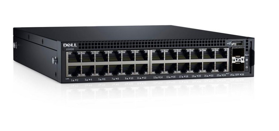 463-5537 | Dell X1026 Smart Web Managed Switch 24X 1GBE