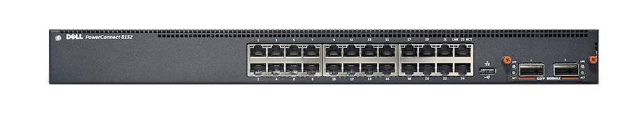 469-4249 | Dell PowerConnect 8132 24-Port 10GbE Base-T Layer 3 Managed Switch