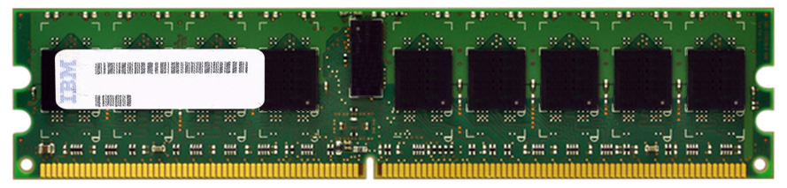 46C0523 | IBM 1GB DDR2-667MHz PC2-5300 ECC Registered CL5 240-Pin DIMM 1.8V Single Rank Memory Module 46C0523 | IBM 1GB DDR2-667MHz PC2-5300 ECC Registered CL5 240-Pin DIMM 1.8V Single Rank Memory Module