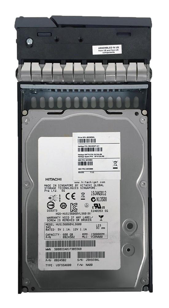 46X0886 | IBM 600GB 15000RPM SAS 3Gb/s 3.5-inch Hard Drive with Tray for System Storage N Series