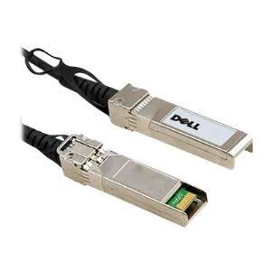 470-AAXG | Dell 40GbE QSFP+ to 4X 10GbE SFP+ 3M Passive Copper Breakout Cable