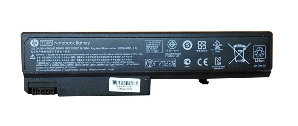 486298-001 | HP Notebook Battery Lithium Ion 6-Cell For EliteBook 6930p 6530b 6535b 6730b 6735b Series KU531AA
