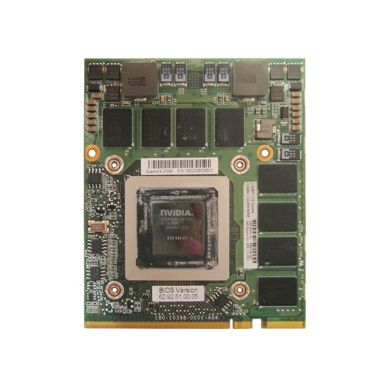 488125-001 | HP nVidia Quadro FX-3700M 1GB Mobile Video Graphics Card