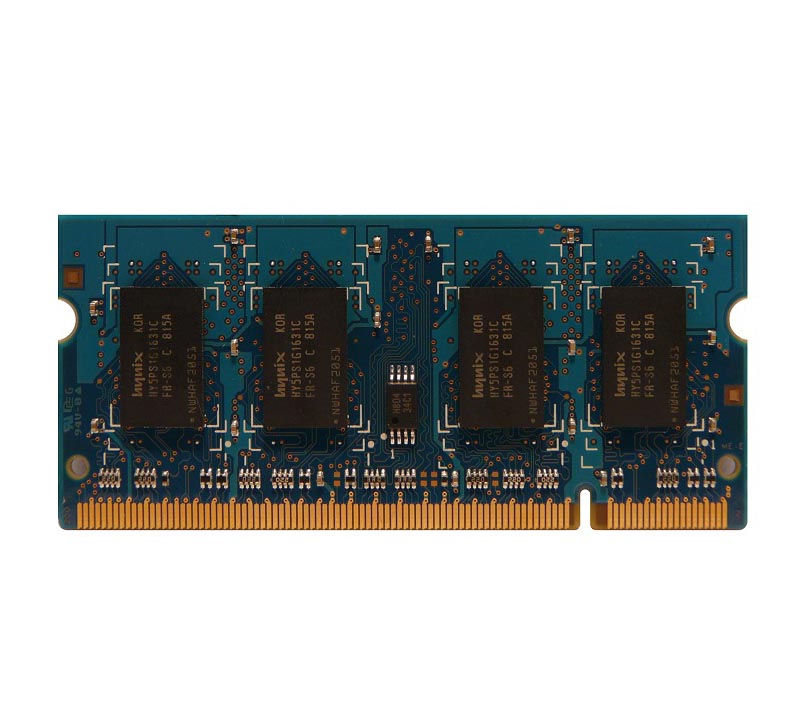 492572-001N | HP 4GB DDR2-800MHz PC2-6400 non-ECC Unbuffered CL6 200-Pin SoDimm 1.8V Memory Module