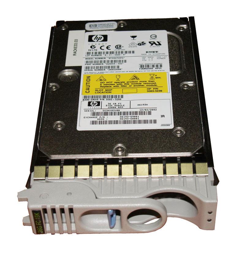 495277-001 | HP 36.4GB 15000RPM Fibre Channel 2GB/s Hot-Pluggable 3.5-inch Hard Drive