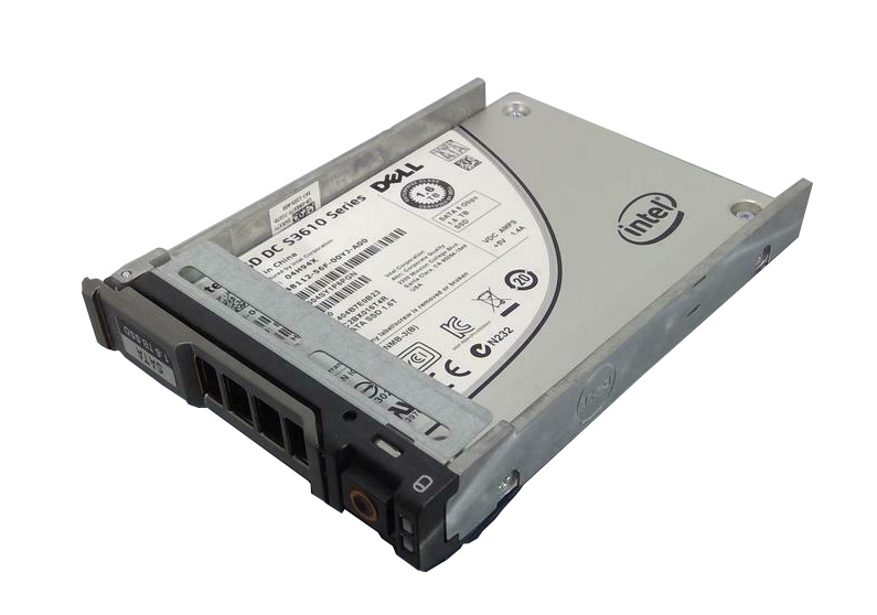 4H94X | Dell 1.6TB MLC SATA 6Gb/s 2.5-inch Enterprise Class DC S3610 Series Solid State Drive for PowerEdge Server