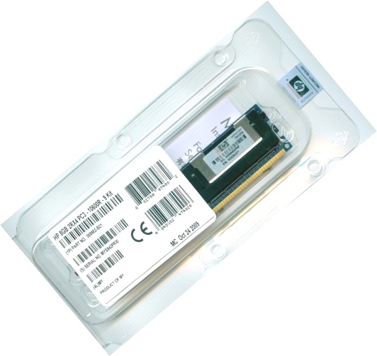 500207-061 | HP 16GB (1X16GB) 1066MHz PC3-8500 CL7 Quad Rank ECC Registered DDR3 SDRAM DIMM Memory Module for ProLiant Server G6/G7 Series