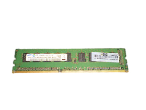 500208-562 | HP 1GB (1X1GB) 1333MHz PC3-10600 CL9 ECC Unbuffered Single Rank DDR3 SDRAM DIMM GENUINE HP Memory for WorkStation Z