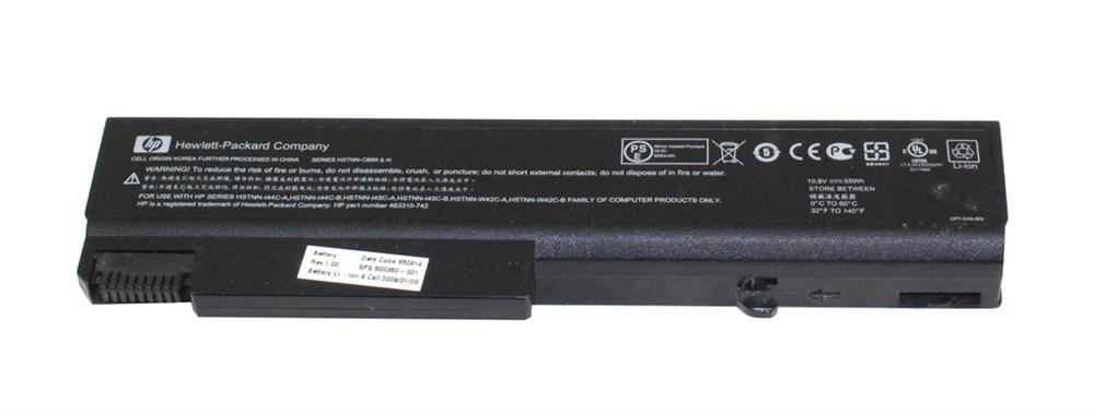 500350-001 | HP Battery (primary) for Business 6730b Notebook PC