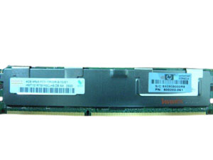 500658-B21 | HP 4GB (1X4GB) 1333MHz PC3-10600 CL9 ECC Registered Dual Rank 1.35V DDR3 SDRAM DIMM Memory for ProLiant Server G6/G7 Series
