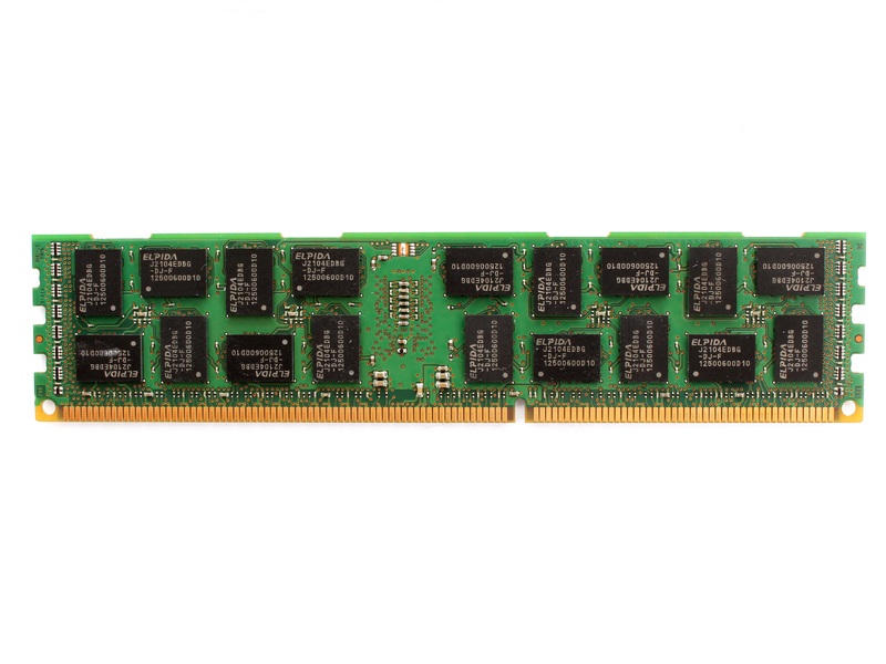 500663-B21 | HP 8GB (1X8GB) 1333MHz PC3-10600 CL9 ECC Registered Dual Rank DDR3 SDRAM 240-Pin DIMM Memory for ProLiant Server G6/G7 Series