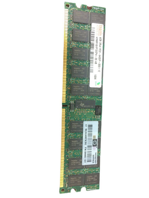 504465-061 | HP 4GB (1X4GB) 800MHz PC2-6400R CL6 ECC Registered LOW-Power Dual Rank DDR2 SDRAM DIMM Memory for ProLiant Server