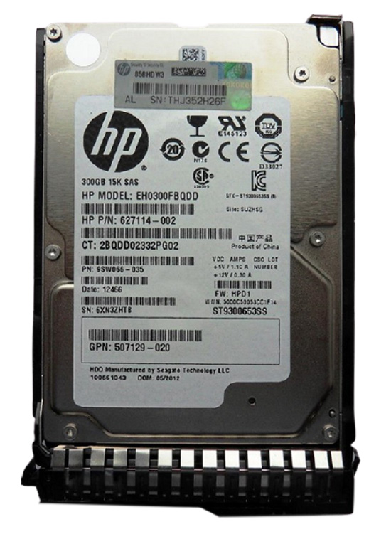 507129-020 | HPE 300GB 15000RPM SAS 6Gb/s SFF Hard Drive