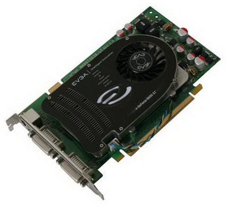 512-P2-N757-TR | EVGA GeForce 8600 GT 512MB 128-Bit GDDR3 PCI Express x16 Dual DVI/ HDTV/ S-Video Out/ HDCP Ready/ SLI Sup-Port Video Graphi