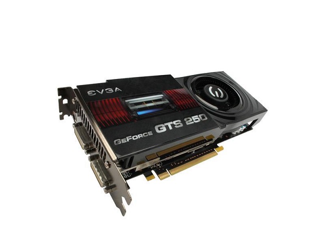 512-P3-1150-BM | EVGA GeForce GTS 250 512MB 256-Bit GDDR3 PCI Express 2 x16 HDCP Ready/ SLI Supported Video Graphics Card