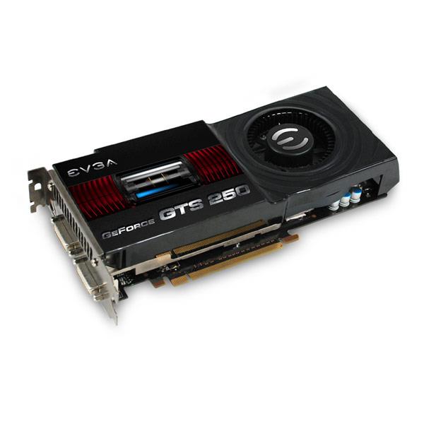 512-P3-1150-TX | EVGA Nvidia GeForce GTS 250 512MB DDR3 256-Bit PCI Express 2.0 Video Graphics Card