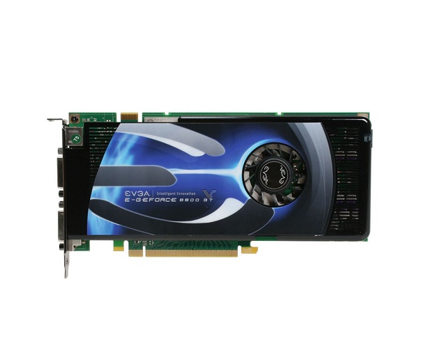 512-P3-N802-RX | EVGA GeForce 8800GT 512MB 256-Bit GDDR3 PCI Express 2 x16 HDCP Ready SLI Supported Dual DVI HDTV / S-Video Out Video Graphics Card