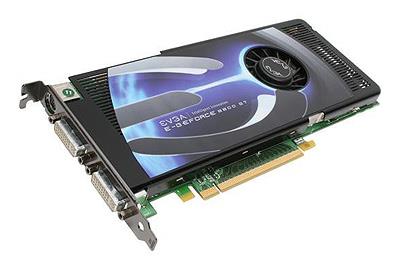 512-P3-N802-TX | EVGA GeForce 8800GT 512MB 256-Bit GDDR3 PCI Express 2 x16 HDCP Ready SLI Supported Dual DVI HDTV / S-Video Out Video Graphics Card