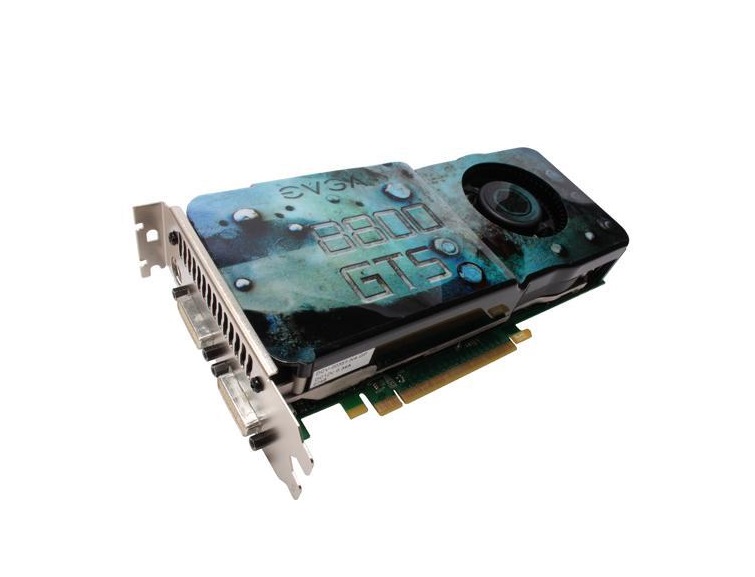 512-P3-N841-RX | EVGA GeForce 8800 GTS (G92) 512MB 256-Bit GDDR3 PCI Express 2 x16 HDCP Ready SLI Support Video Graphics Card