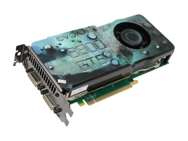 512-P3-N841-TR | EVGA GeForce 8800 GTS 512MB 256-Bit GDDR3 PCI Express 2 x16 HDCP Ready SLI Support Video Graphics Card