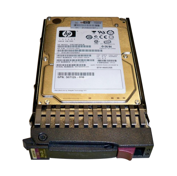 512544R-004 | HP 146GB 15000RPM SAS 6GB/s Hot-Pluggable Dual Port 2.5-inch Hard Drive