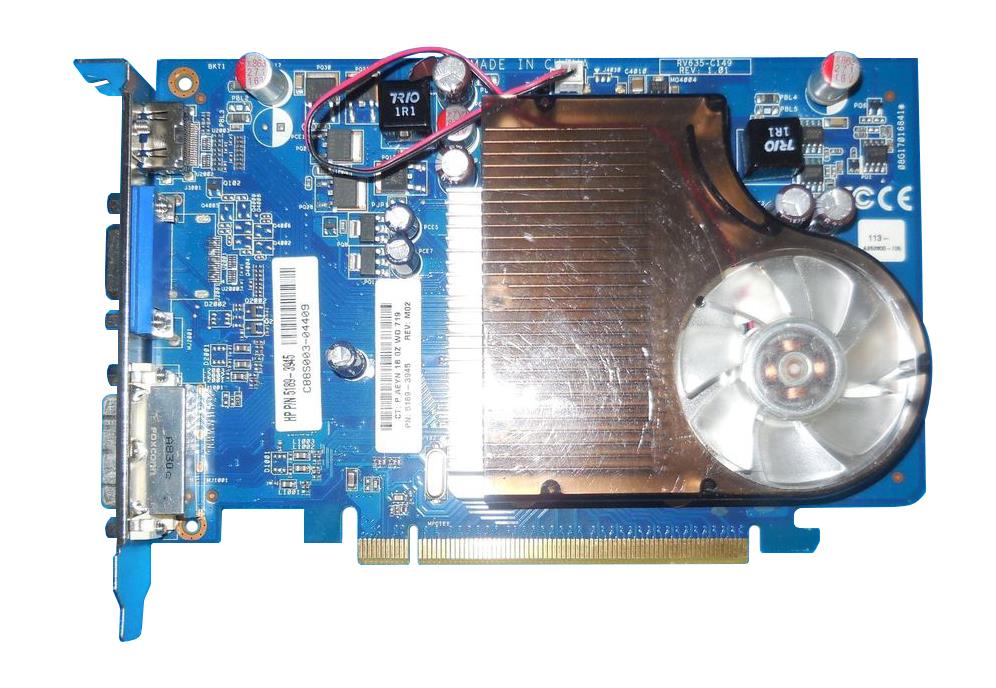 5189-3945 | HP Nvidia Radeon HD 6350 512MB DDR3 64-Bit PCI Express x16 Video Graphics Card